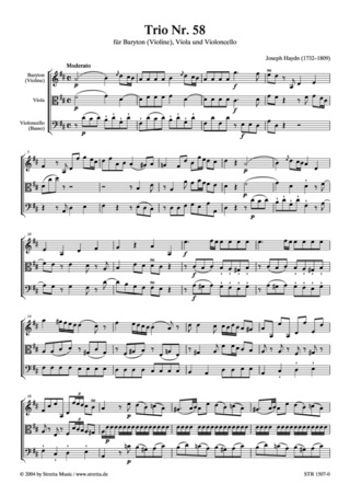 Joseph Haydn - Trio D-Dur