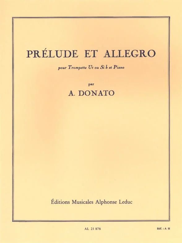 Prélude Et Allegro (Trumpet)