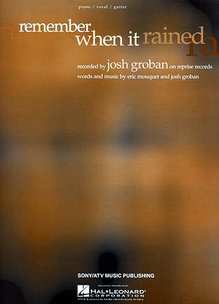 Josh Groban: Remember When It Rained