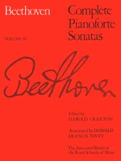 Ludwig van Beethoveny otros. - Complete Pianoforte Sonatas - Volume III