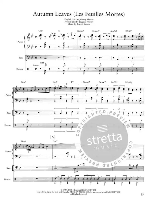 1959-1961 from Bill Evans Trio | buy now in the Stretta sheet 