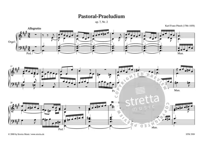 Karl Franz Pitsch - Pastoral-Praeludium