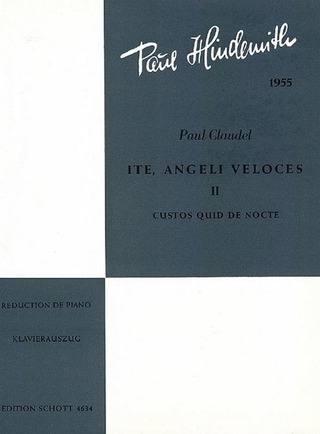 Paul Hindemith - Ite, angeli Veloces
