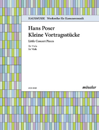 Hans Wolfgang Poser - Kleine Vortragsstücke