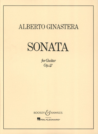 Alberto Ginastera - Sonate op. 47