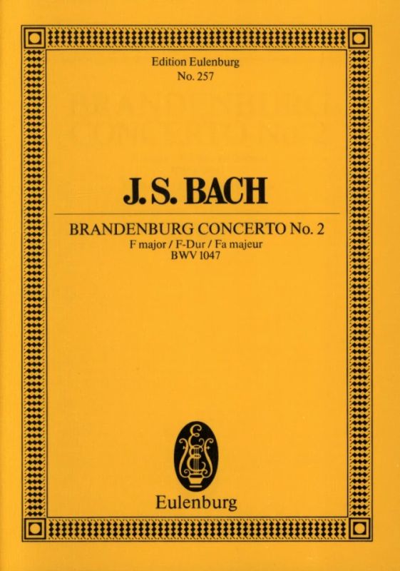 Johann Sebastian Bach - Brandenburgisches Konzert Nr. 2  F-Dur BWV 1047