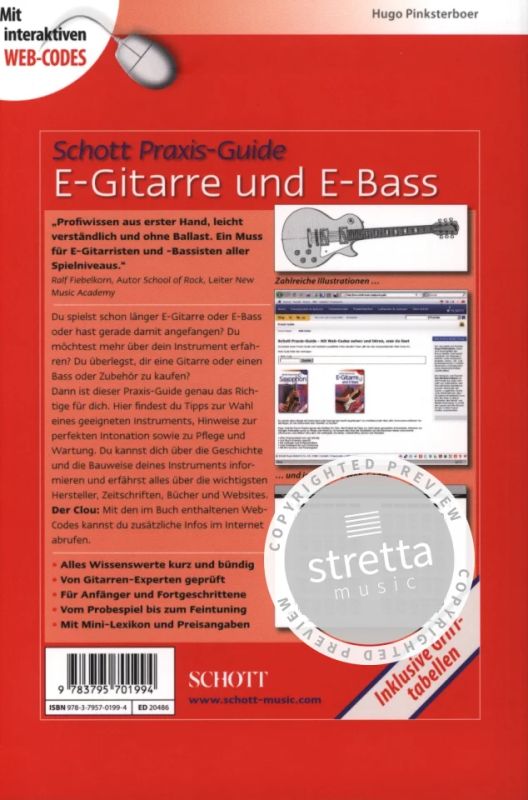 Hugo Pinksterboer: Schott Praxis-Guide E-Gitarre und E-Bass (7)