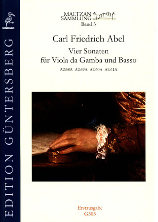 Carl Friedrich Abel - Vier Gambensonaten für Viola da Gamba und Basso