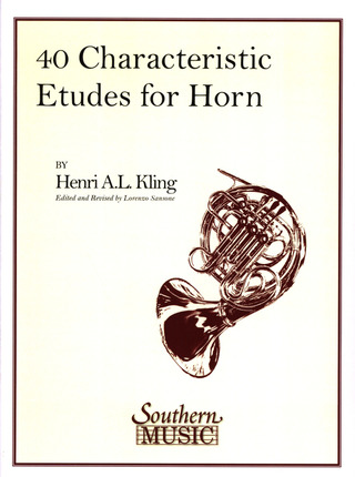 Henri Kling - 40 Characteristic Etudes