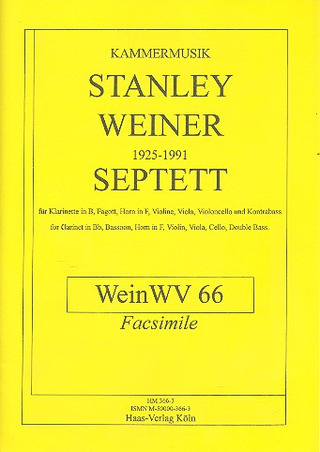 Stanley Weiner - Septett Weinwv 66