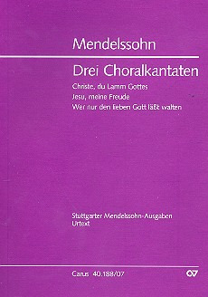 Felix Mendelssohn Bartholdy - Christe, du Lamm Gottes MWV A 5