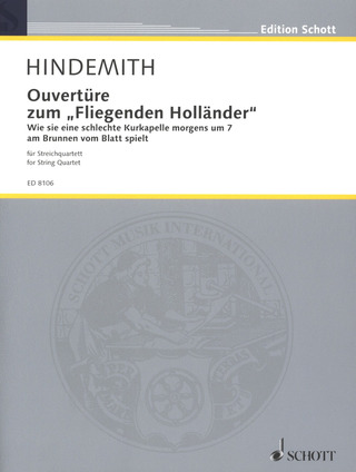 Paul Hindemith - Ouvertüre zum "Fliegenden Holländer"