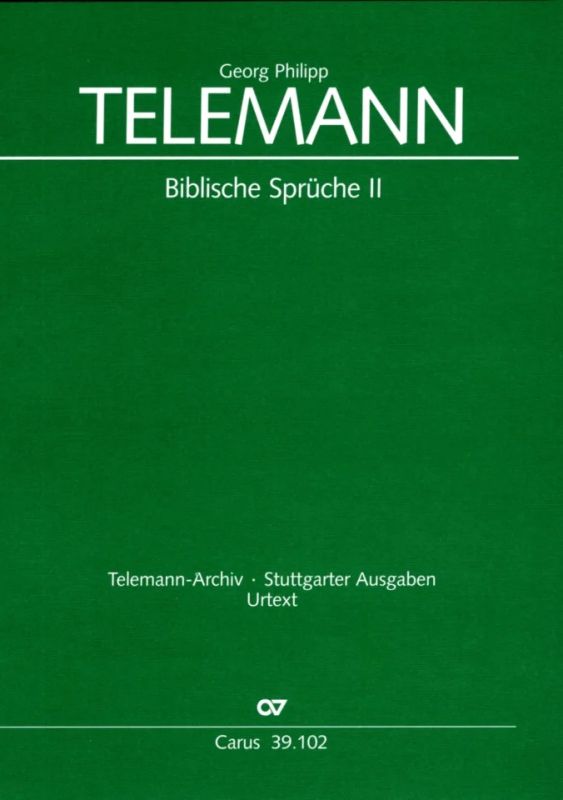 Georg Philipp Telemann - Biblische Sprüche 2