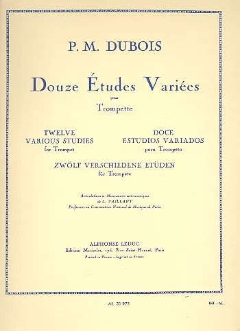 Pierre-Max Dubois - 12 Various Studies