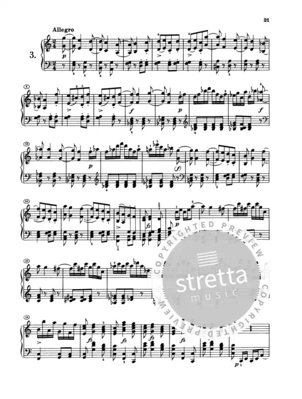 Franz Schubert: 3 Piano Pieces (Impromptus) op. post. D 946 (3)