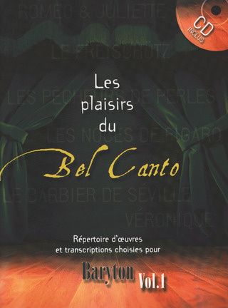 Les Plaisirs Du Bel Canto Baryton Vol 1