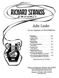 Richard Strauss - Acht Lieder Ges-Dur op. 49/1 (1901)