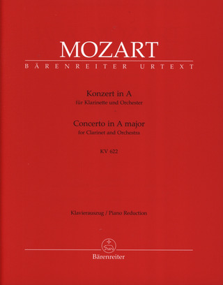Wolfgang Amadeus Mozart: Konzert A-Dur KV 622