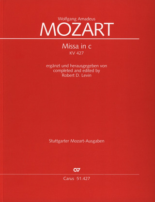 Wolfgang Amadeus Mozarty otros. - Missa c-Moll KV427