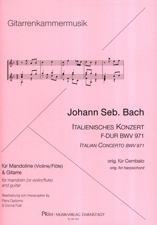 Johann Sebastian Bach - Italienisches Konzert F-Dur BWV971