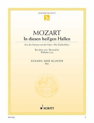 Wolfgang Amadeus Mozart - In diesen heil'gen Hallen
