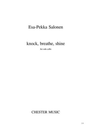 Esa-Pekka Salonen - Knock, Breathe, Shine