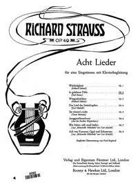 Richard Strauss - Acht Lieder As-Dur op. 49/2 (1901)