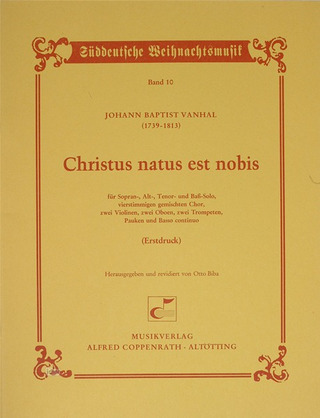 Johann Baptist Vanhal: Christus natus est nobis