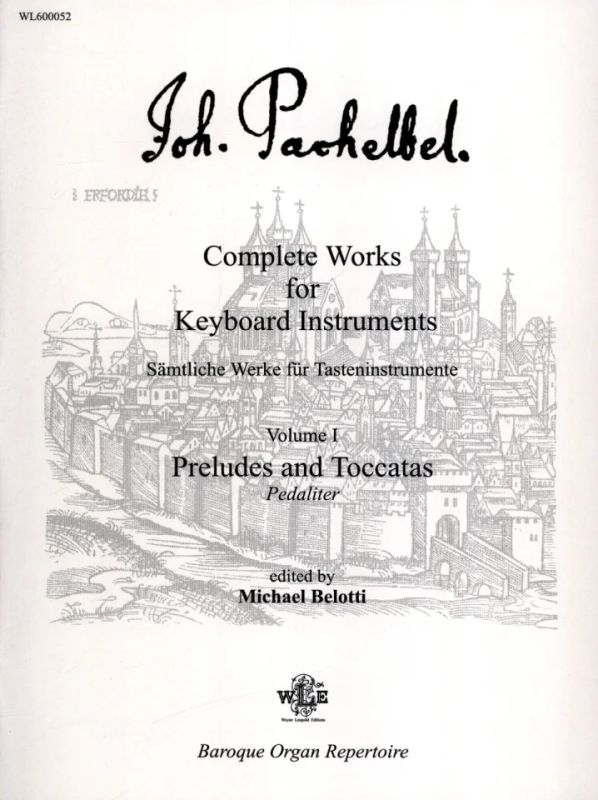 Johann Pachelbel - Complete Works 1 For Keyboard Instruments 1