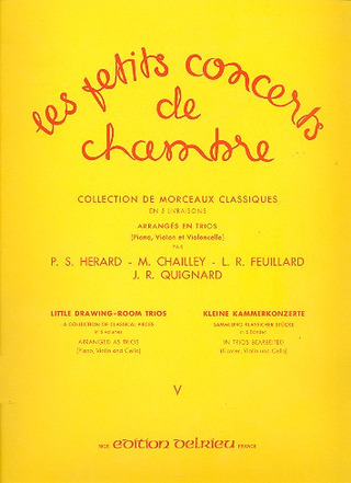 Louis R. Feuillard - Les petits concerts de chambre Vol.5