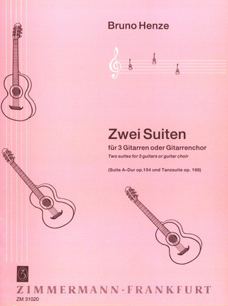 Bruno Henze: Zwei Suiten op. 154, 168
