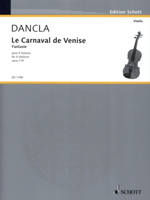 Charles Dancla - Le Carneval de Venise op. 119