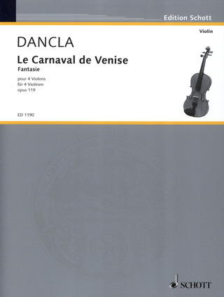 Charles Dancla - Der Karneval von Venedig op. 119