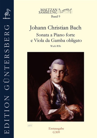 Johann Christian Bach: Sonata a Piano forte e Viola da Gamba obligato C-Dur Warb B3b