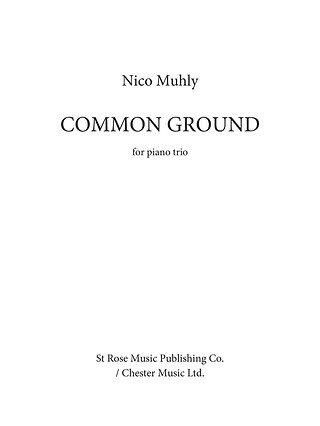 Nico Muhly - Common Ground
