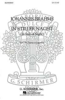 Johannes Brahms - In Stiller Nacht