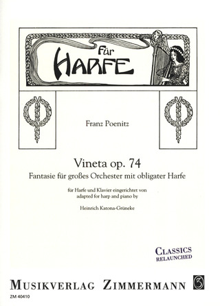 Franz Poenitz - Vineta. Fantasie op. 74 (1905)