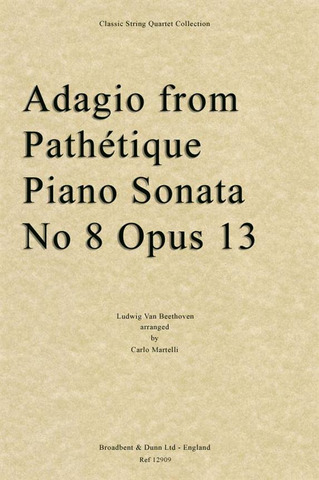 Ludwig van Beethoven - Adagio from Pathétique Piano Sonata No 8, Opus 13