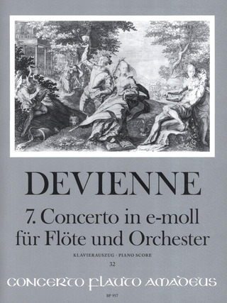 François Devienne - 7. Concerto in e-moll für Flöte und Orchester
