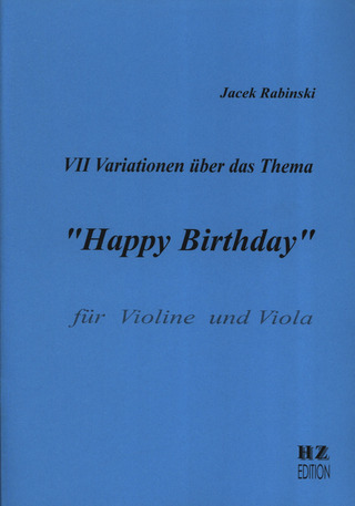 Jacek Rabinski - Happy Birthday