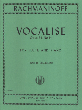 Sergueï Rachmaninov - Vocalise Op.34/14