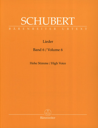 Franz Schubert - Lieder 6 (High Voice)