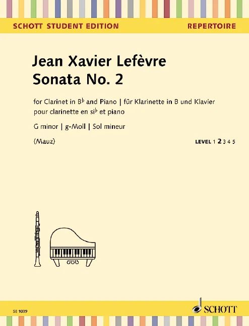Jean-Xavier Lefèvre - Sonata No. 2