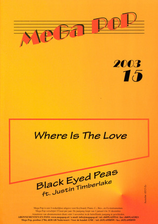 Black Eyed Peas: Where Is The Love