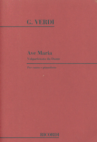 Giuseppe Verdi - Ave Maria