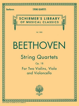 Ludwig van Beethoven - String Quartets, Op. 18