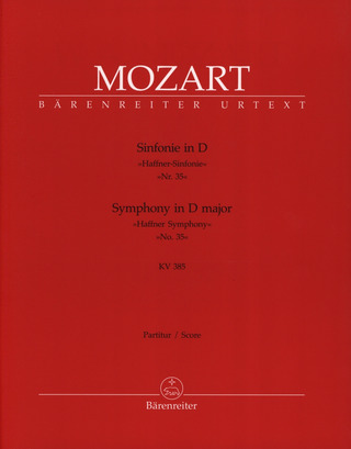 Wolfgang Amadeus Mozart - Symphony No. 35 in D major KV 385