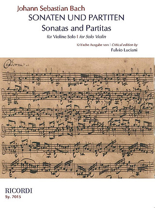 Johann Sebastian Bach - Sonaten und Partiten für Violine solo