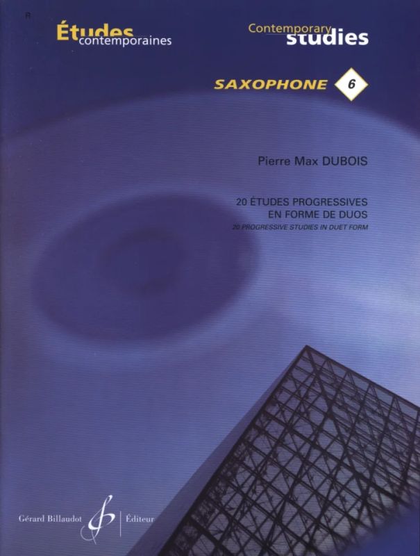 Pierre-Max Dubois - 20 Etudes Progressives En Forme De Duos