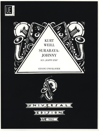 Kurt Weill - Surabaya-Johnny für Gesang und Klavier